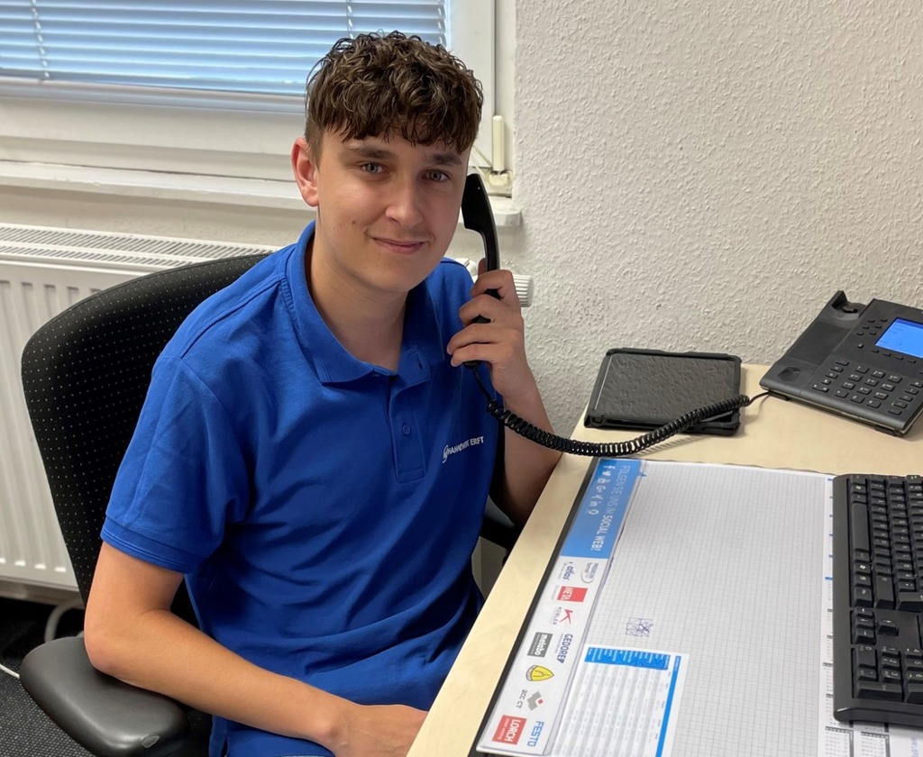 Ausbildung zum Industriekaufmann: Justin O.