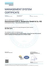 DNV ISO 9001:2015